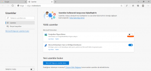 Microsoft Edge Uzantıları Kaldırma veya Devre Dışı Bırakma - 2